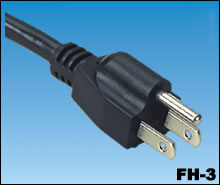 Japan PSE/JET Power cords fh-3